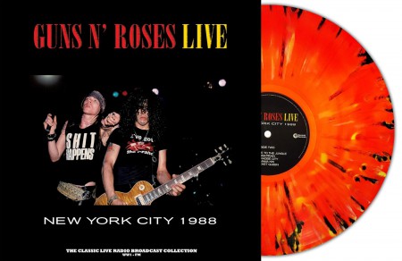 Guns N' Roses: Live In New York City 1988 - Plak
