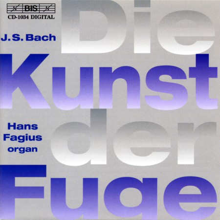Hans Fagius: J.S. Bach: Die Kunst der Fuge on organ - CD