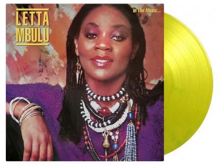 Letta Mbulu: In The Music The Village Never Ends (Limited Numbered Edition - Yellow + Translucent Green Marbled Vinyl) - Plak