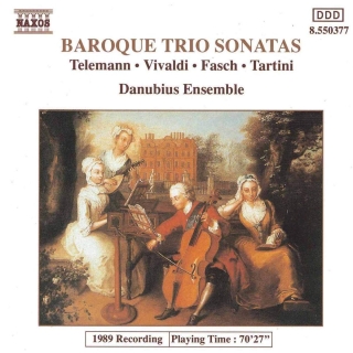 Danubius Ensemble: Baroque Trio Sonatas - CD