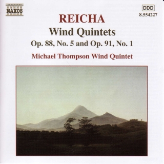 Reicha: Wind Quintets, Op. 88, No. 5 and Op. 91, No. 1 - CD