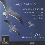 Eiji Oue, Minnesota Orchestra: Rachmaninoff: Symphonic Dances, Études-tableaux, Vocalise - CD & HDCD