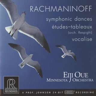 Eiji Oue, Minnesota Orchestra: Rachmaninoff: Symphonic Dances, Études-tableaux, Vocalise - CD & HDCD