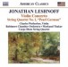 Leshnoff, J.: Violin Concerto / Distant Reflections / String Quartet No. 1 - CD