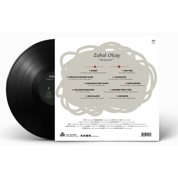 Zuhal Olcay: İhanet - Plak Foto #2