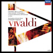 Christopher Hogwood, The Academy of Ancient Music: Vivaldi: L'estro Armonico, Op.3 - CD