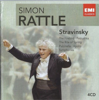 Sir Simon Rattle, Igor Stravinsky: Stravinsky: The Firebird - Petrushka - The Rite Of Spring - Pulcinella - Apollo - Symphonies - CD