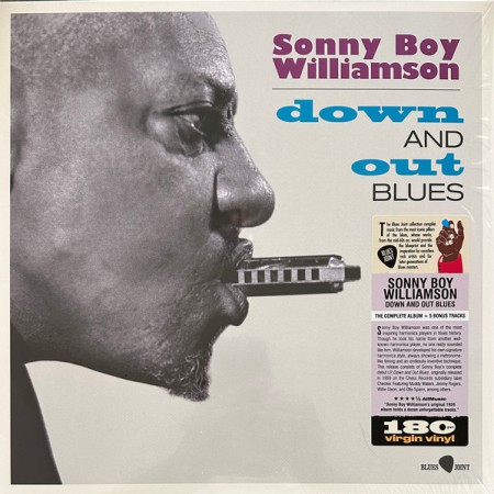 Sonny Boy Williamson: Down And Out Blues + 5 Bonus Tracks (Limited Edition) - Plak