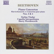 Stefan Vladar, Capella Istropolitana, Barry Wordsworth: Beethoven: Piano Concertos 3, 4 - CD