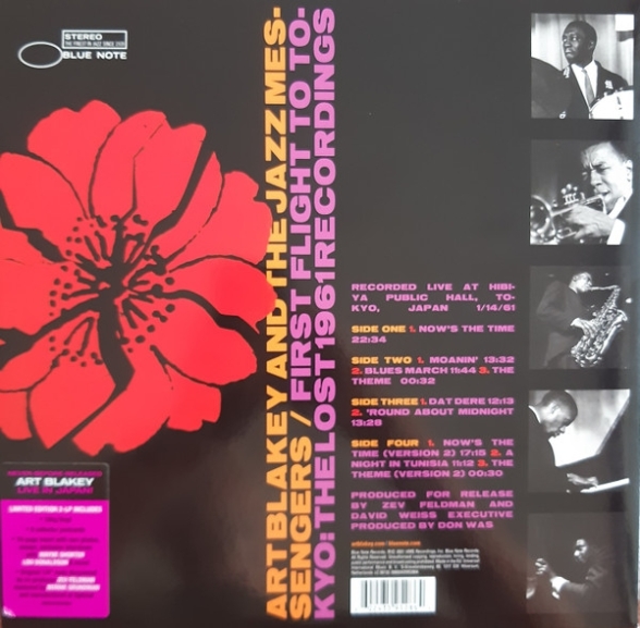 Art Blakey: First Flight To Tokyo: The Lost 1961 Recordings - Plak Foto #2