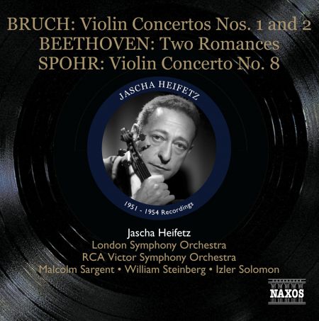 Jascha Heifetz: Bruch: Violin Concertos Nos. 1 & 2 - Beethoven: Romances Nos. 1 & 2 - CD