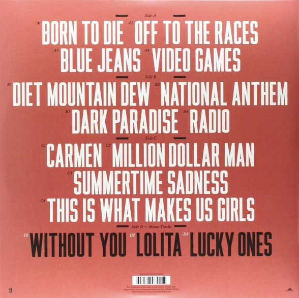 Lana Del Rey: Born To Die - Plak Foto #2