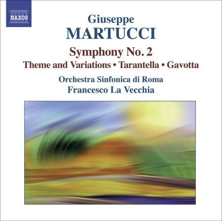 Francesco La Vecchia: Martucci: Orchestral Music, Vol. 2 - Symphony No. 2, Theme and Variations, Tarantella & Gavotta - CD