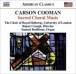 Cooman: Sacred Choral Music - CD