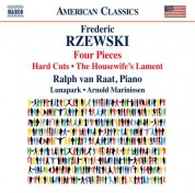 Lunapark, Arnold Marinissen, Ralph van Raat: Frederic Rzewski: 4 Pieces, Hard Cuts & The Housewife's Lament - CD