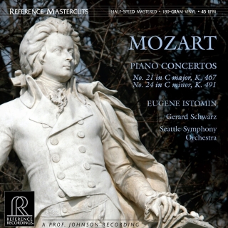 Gerard Schwarz: Mozart: Piano Concertos No 21 & 24 - Plak