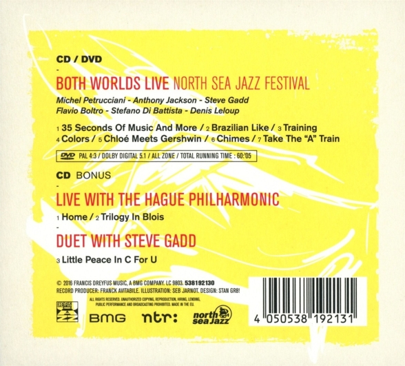 Michel Petrucciani: Both Worlds Live 1998 (North Sea Jazz Festival) - CD Foto #2