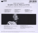 Baby Face Willette: Stop and Listen - CD Foto #2