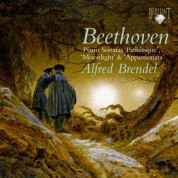 Alfred Brendel: Beethoven: Piano Sonatas 'Pathétique', 'Moonlight' & 'Appasionata' - CD
