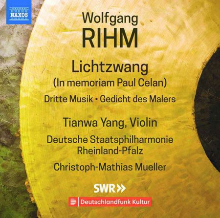 Staatsphilharmonie Rheinland-Pfalz, Christoph-Mathias Mueller, Tianwa Yang: Rihm: Music for Violin & Orchestra, Vol. 1 - CD