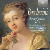 Virtuosi della Rotonda, Federico Guglielmo, Luigi Puxeddu: Boccherini: String Quintets Op.29, vol. X - CD