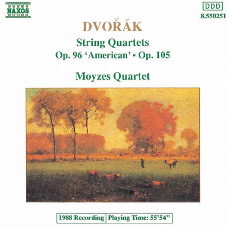 Moyzes Quartet: Dvorak: String Quartet No. 12, "American" / String Quartet No. 14 - CD
