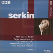 Rudolf Serkin: Works By Bach & Reger & Beethoven - CD