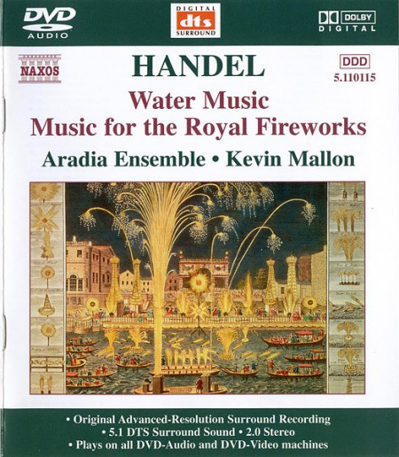 Aradia Ensemble: Handel: Water Music / Music for the Royal Fireworks - DVD