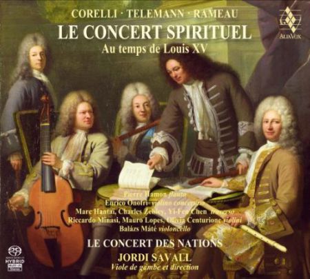 Le Concert des Nations, Jordi Savall: Le Concert Spirituel: Au Temps de Louis XV - SACD