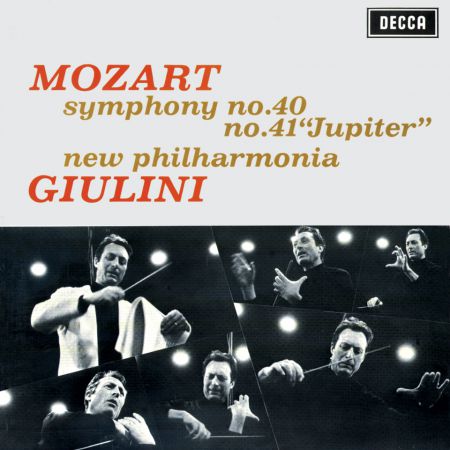 New Philharmonia Orchestra, Carlo Maria Giulini: Mozart: Symphonies Nos. 40 & 41 - Plak