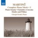 Martinu, B.: Complete Piano Music, Vol. 3 - CD