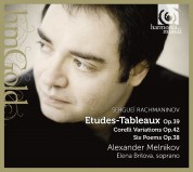 Alexander Melnikov: Rachmaninov: Etudes-Tableaux op.39 - CD