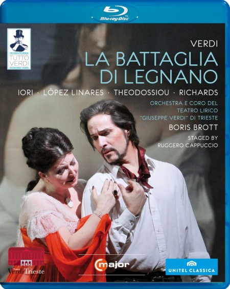 Enrico Giuseppe Iori, Francesco Musinu, Federico Benetti, Orchestra del Teatro Lirico di Trieste, Boris Brott: Verdi: Battaglia Di Legnano - BluRay