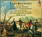 Le Concert des Nations, Jordi Savall: Luigi Boccherini - Fandango, Sinfonie & La Musica Notturna di Madrid - SACD Foto #1