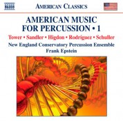 New England Conservatory Percussion Ensemble: American Music for Percussion, Vol. 1 - CD