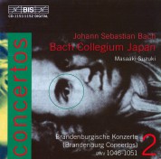 Bach Collegium Japan, Masaaki Suzuki: J. S. Bach - Concertos, Vol.2 (Brandenburg Concertos BWV 1046-1051) - CD