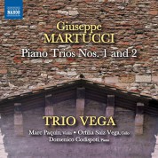 Domenico Codispoti, Orfilia Saiz Vega, Marc Paquin: Martucci: Piano Trios No: 1 & 2 - CD