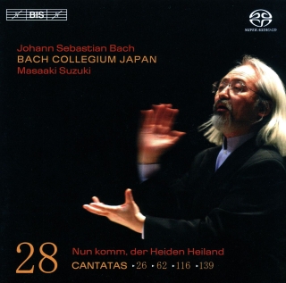 Bach Collegium Japan, Masaaki Suzuki: J.S. Bach: Cantatas, Vol. 28 (BWV 26, 28, 62, 116 and 139) - SACD