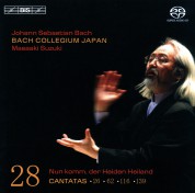Bach Collegium Japan, Masaaki Suzuki: J.S. Bach: Cantatas, Vol. 28 (BWV 26, 28, 62, 116 and 139) - SACD