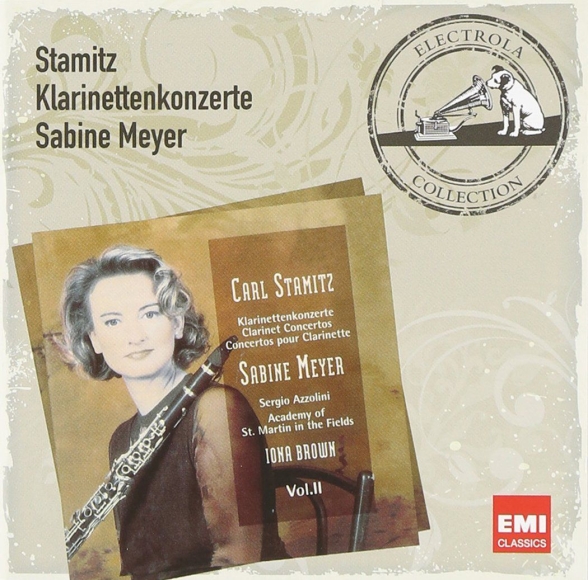 Sabine Meyer, Sergio Azzolini, Academy of St. Martin in the Fields, Iona Brown: Stamitz: Klarinettenkonzerte Vol.2 - CD Foto #1