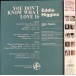 You Don't Know What Love Is - Plak