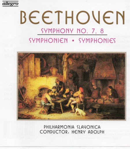 Beethoven: Sympony No. 7, No.8 - CD