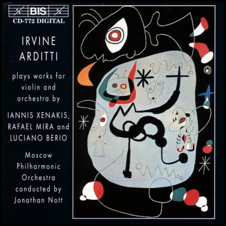 Irvine Arditti, Moscow Philharmonic Orchestra, Jonathan Nott: Xenakis & Berio: works for violin and orchestra - CD