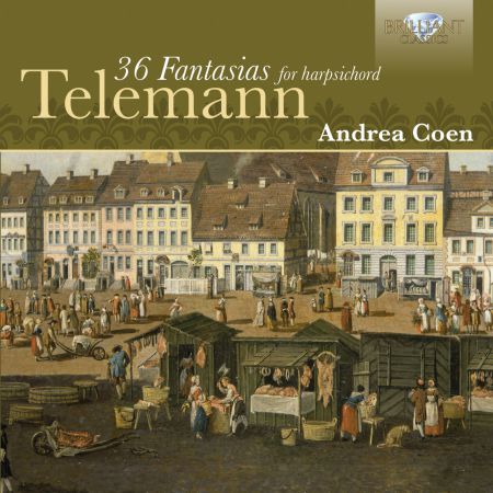 Andrea Coen: Telemann: 36 Fantasies for Harpsichord - CD