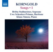 Britta Stallmeister: Korngold: Songs, Vol. 1 - CD
