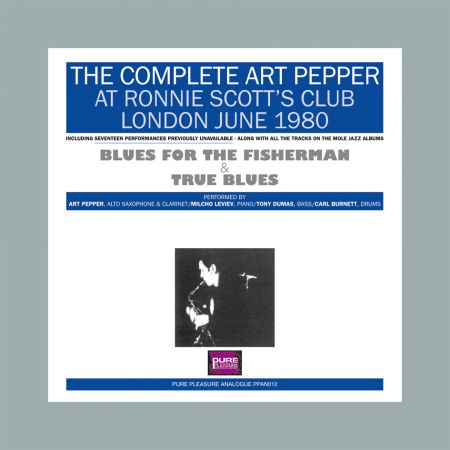 Art Pepper: The Complete Art Pepper At Ronnie Scott's Club - Plak