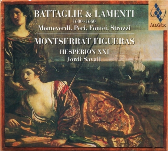 Montserrat Figueras, Hespèrion XXI, Jordi Savall: Battaglie & Lamenti - CD Foto #1