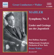 Mahler: Symphony No. 5 / Lieder Und Gesange Aus Der Jugendzeit (Walter) (1947) - CD