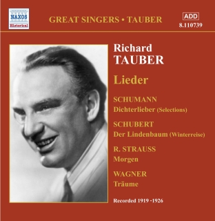 Richard Tauber: Lieder (1919-1926) - CD