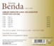 Benda: Chamber Music and Songs - CD
